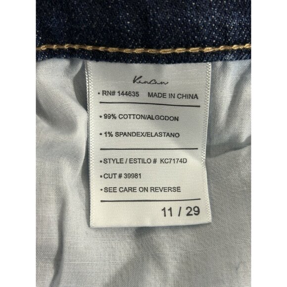 KanCan Devika Mid Rise Boyfriend Jeans in Dark Wash - Sz 11/29 - NWT - Picture 8 of 10